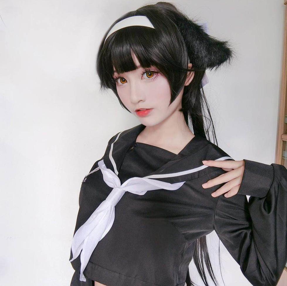 电脑桌面都要换上的美图！星野saori碧蓝航线爱宕cos精选