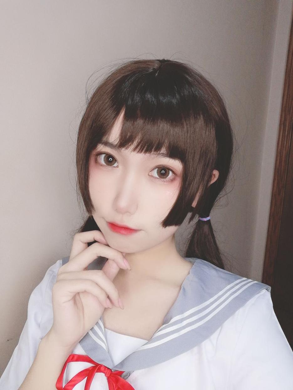 Coser芋圆侑子原图曝光：再现经典角色的风采